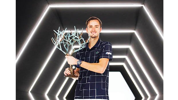 Medvedev wins third Masters title