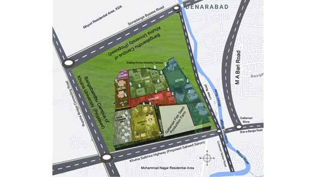 Extended KU campus to be  named after Bangabandhu