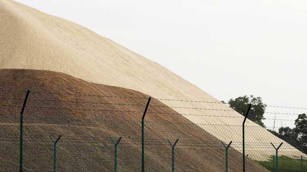 What happens when Singapore  runs out of sand?