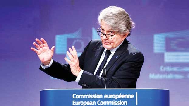 Tech groups' services could face bans if they breach rules: EU industry chief
