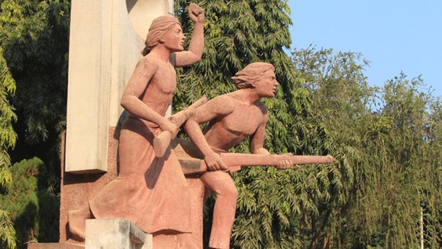 Shabash Bangladesh: A matchless  sculpture depicting Liberation War