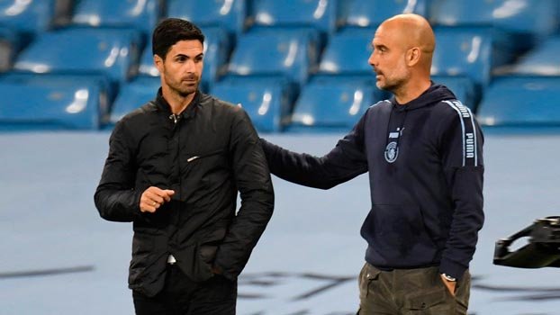 Arsenal must trust in Arteta, says Guardiola