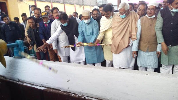 Sugarcane crushing season begins in Chuadanga