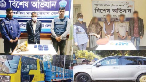 4 held with 20,800 Yaba pills in Ctg