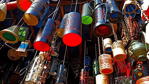 Riot of colours in handicrafts