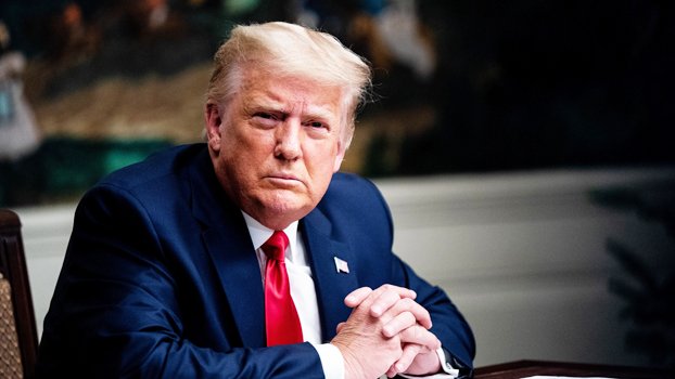 Trump in winter eight days of golf