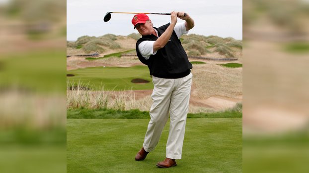 Golf distances itself from Trump 