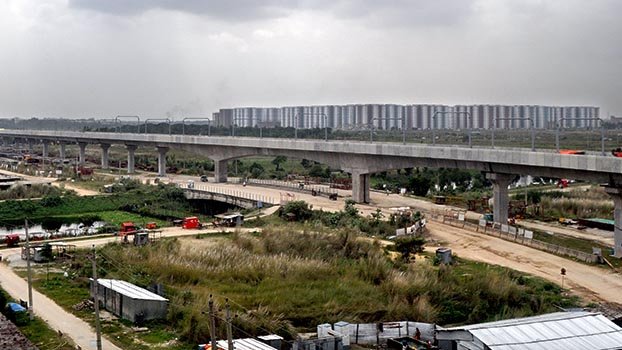 Metro rail test trial in April 