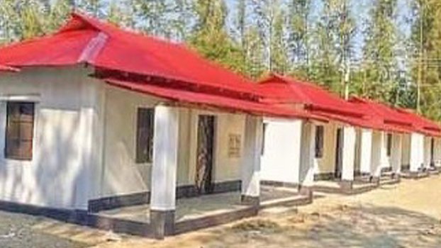 Local admin recovers khas land, constructs houses for homeless