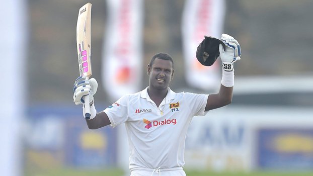 Mathews hundred helps  SL recover on attritional day