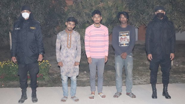 Three muggers held in city