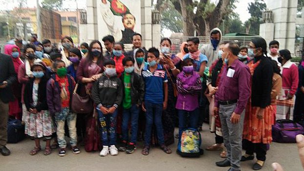 38 minors return after  serving jail in India