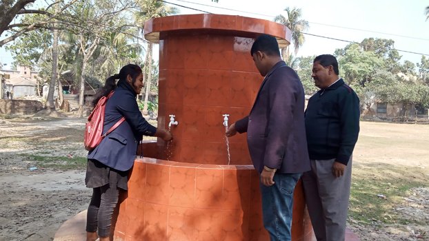 Solar tube-wells installed in two Jhenaidah schools