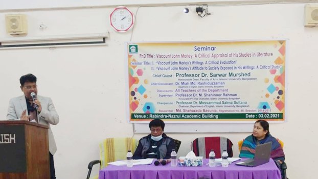Seminar on Morley’s writings held at IU