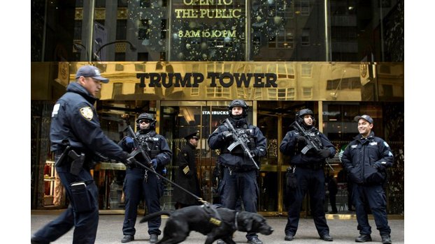 New York police remove barriers from Trump Tower