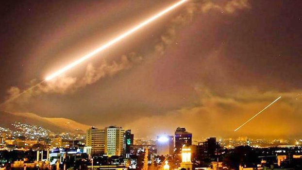 Syria intercepts Israeli missiles 