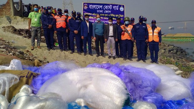Coast Guard seizes 19.7 million meters of illegal current nets
