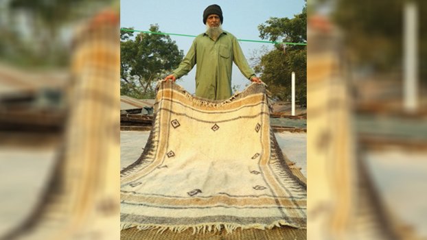 Blanket made of sheep-wool getting extinct 