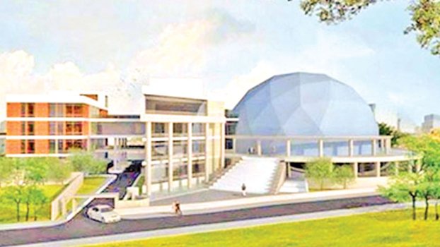 Construction work of Bangabandhu Square on in full swing