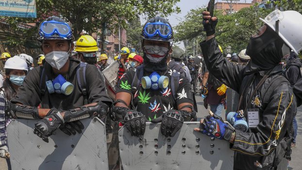 Myanmar’s searing smartphone images flood a watching world