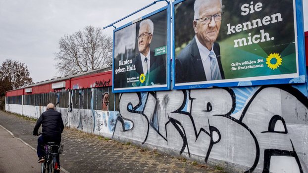 Merkel’s party faces tough  election-year test in state polls