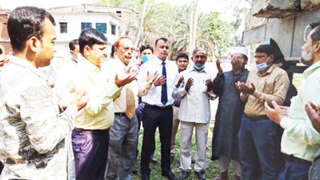 Construction of UZ admin building starts in Jhenaidah