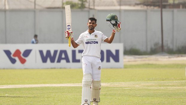 Saif hits ton,Tushar  misses century