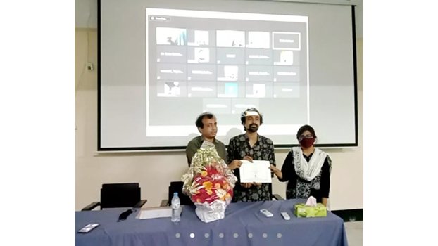 CUET holds webinar titled ‘Materials, Making and Memories’