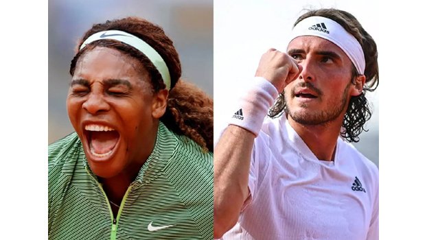 History-chasing Serena, Tsitsipas eye French Open second week