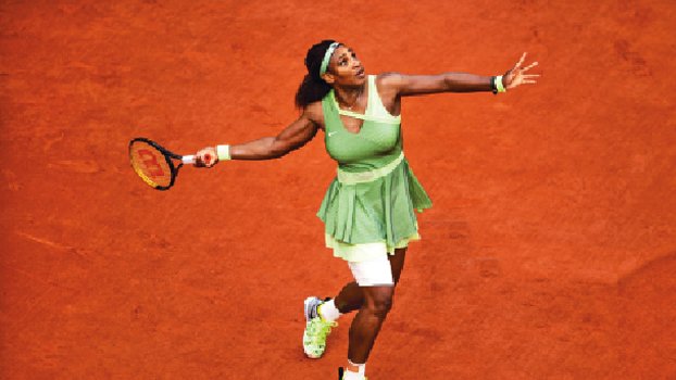 Serena, Medvedev into French Open second week
