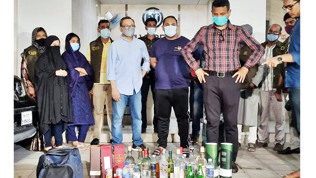 Nasir caught with girls, drugs