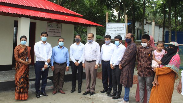 Distressed woman gets house in Munshiganj marking Mujib Barsho