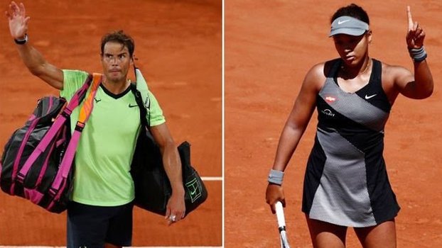 Nadal, Osaka in Wimbledon  withdrawals