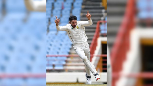Maharaj revels in rare hattrick