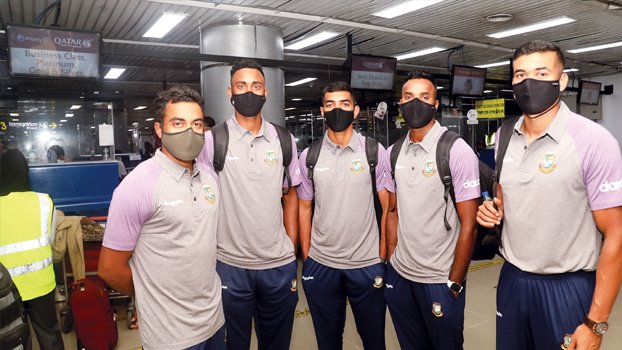 Bangladesh Test squad depart for Zimbabwe