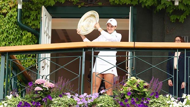 Barty heaps praise after Wimbledon win