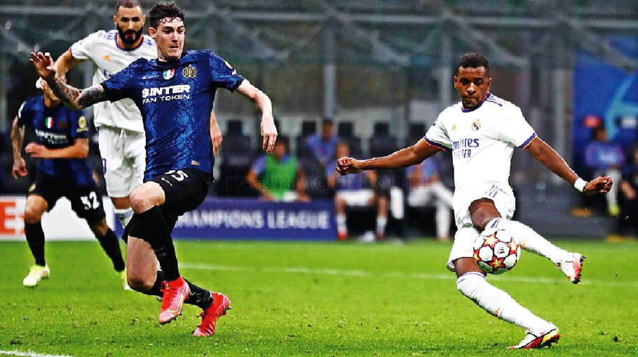 Real edge past Inter