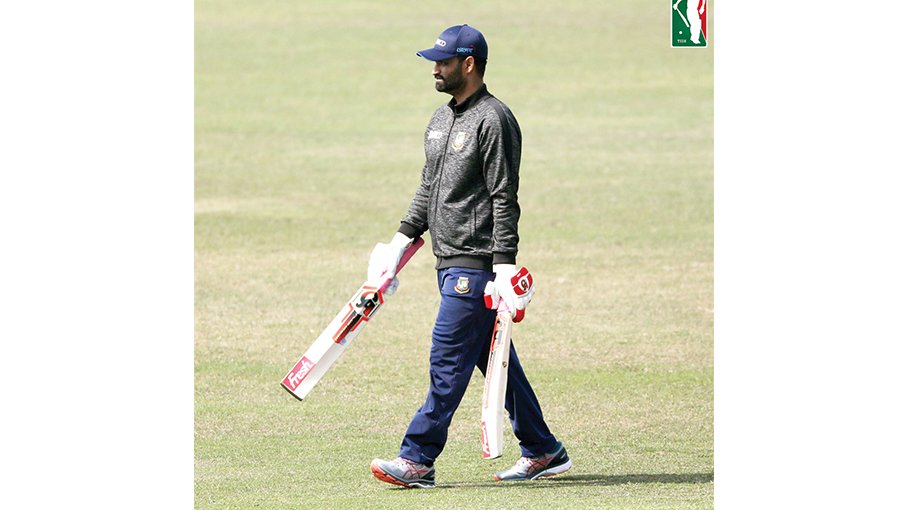 Tamim back in batting practice