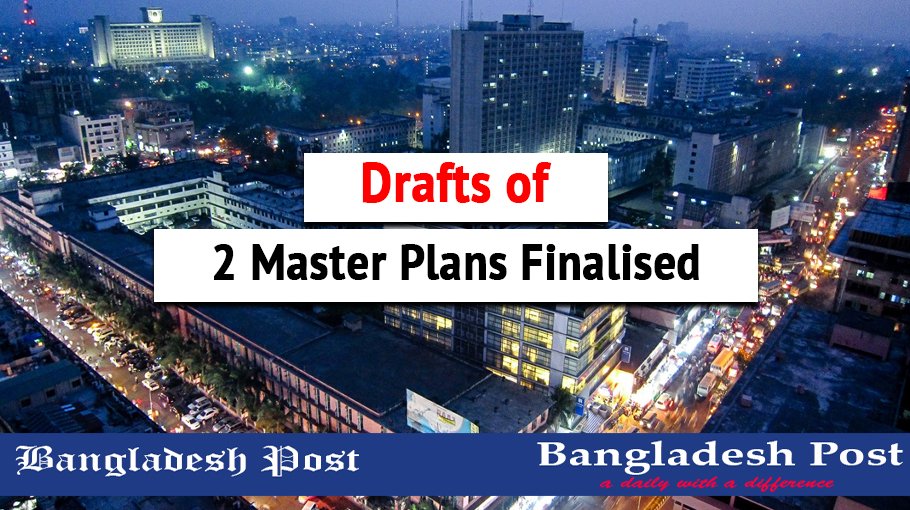 Drafts of 2 Master Plans Finalised