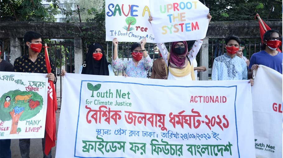 ‘Highlight Bangladeshi youths’ views on climate in COP26’