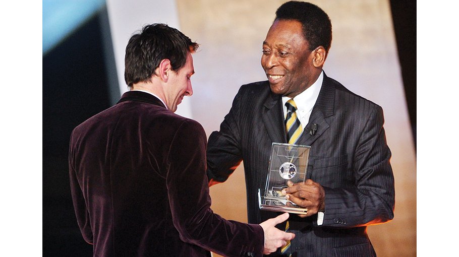 ‘Sorry I am late’- Pele tells Messi