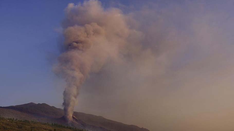 Lava from Spanish volcano surges after crater collapse