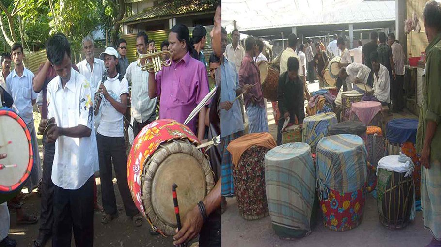 Demand for musical instruments high  in Katiadi