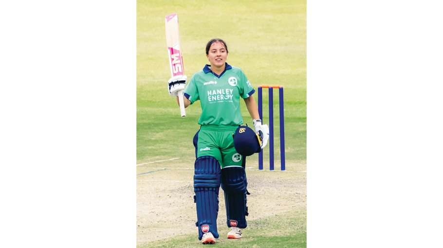 Amy Hunter becomes youngest int’l centurion