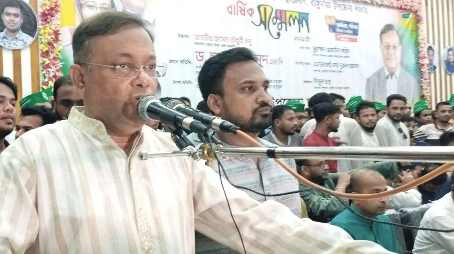 Controversial incidents,  conspiracies against   govt: Hasan Mahmud