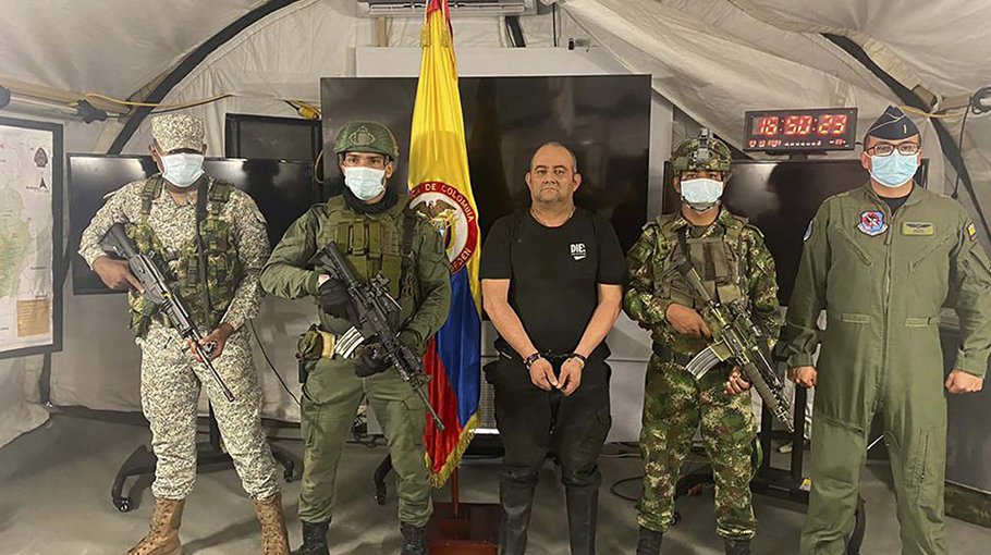 Colombia’s most wanted drug lord captured in jungle raid
