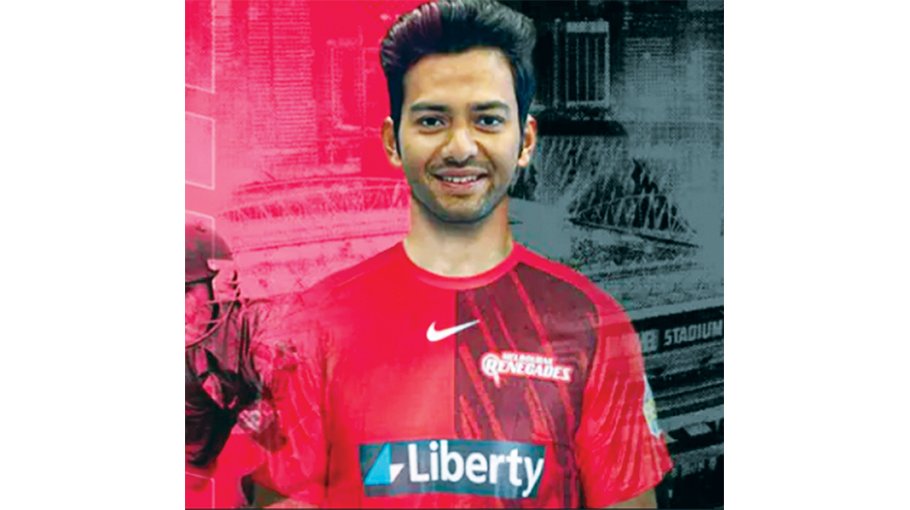 Chand to be first Indian male to play in BBL
