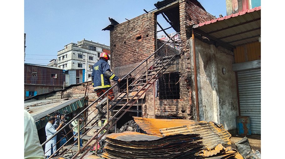 Factory blaze repeats in Old Dhaka