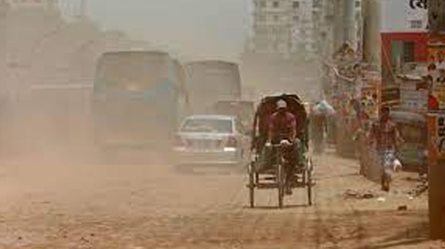 Dust pollution in city rings helth alarm