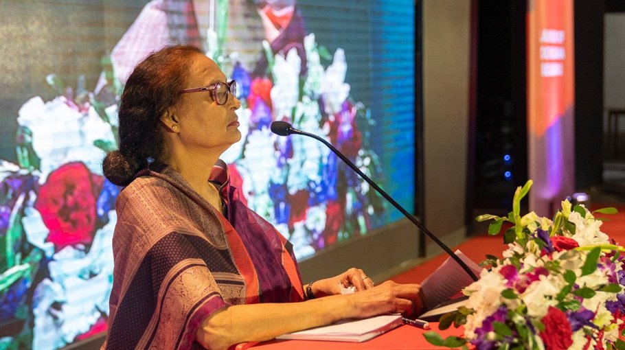 UN Resident Coordinator pays courtesy call on Fazilatun Nessa Indira 